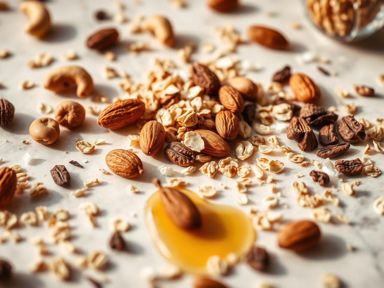 Ingredientes naturais selecionados